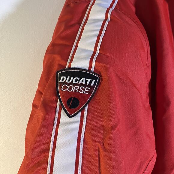 Red Bomber Jacket - Picture 3 of 16